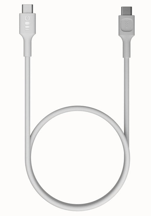 Green Cell Usb-C To Usb-C Cable Powerflex 100w 0.3m Blanco - Silicone
