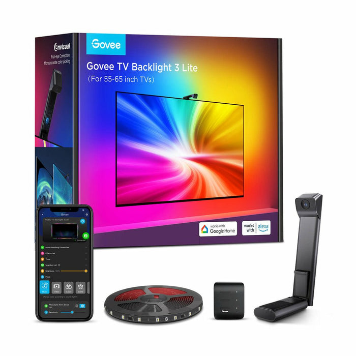 Govee Tv Backlight 3 Lite Tira De Luz Inteligente Wi-Fi/Bluetooth
