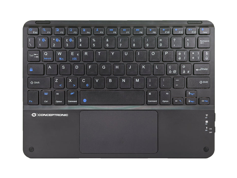 EAN 4015867238868 - Conceptronic TOBIN01BIT teclado Universal Bluetooth QWERTY Italiano Negro imagen 1