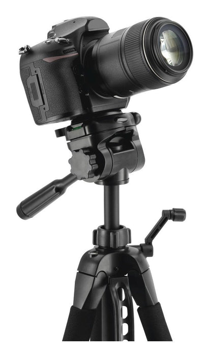 Hama Tripode Para Camara Con Rosca 1/4" - Peso Max 5kg - Altura Hasta 170cm - Soporte Para Smartphone Y Tablet -