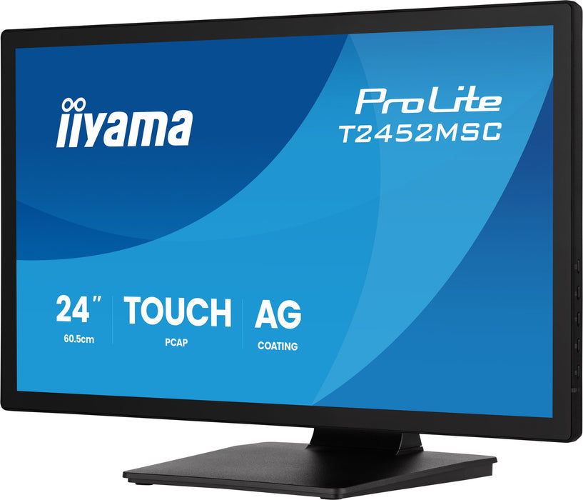 EAN 4948570127245 - iiyama ProLite T2452MSC-B2AG pantalla para PC 61 cm (24") 1920 x 1080 Pixeles Full HD LED Pantalla táctil imagen 4