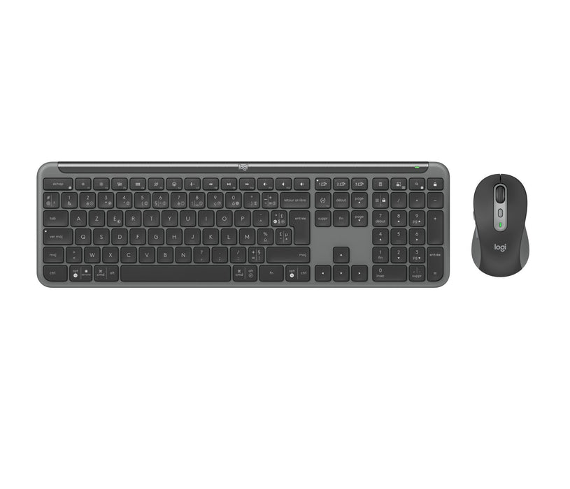 EAN 5099206119369 - Logitech 920-012485 teclado Ratón incluido Oficina RF Wireless + Bluetooth AZERTY Francés Grafito imagen 2