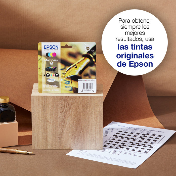 EAN 5057454503521 - Epson Pen and crossword C13T16324012 cartucho de tinta 1 pieza(s) Original Alto rendimiento (XL) Cian imagen 2