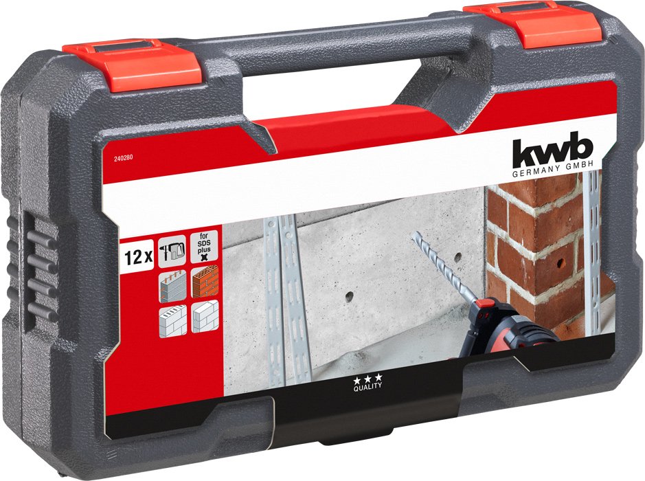 EAN 4009312402805 - kwb 240280 broca Broca para piedra 12 pieza(s) imagen 4