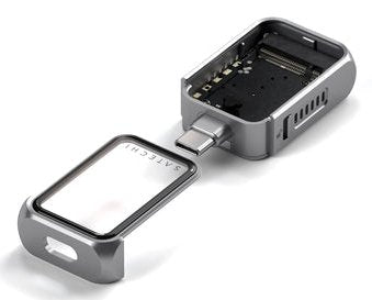 EAN 0810086361359 - Satechi ST-E2230M caja para disco duro externo Caja externa para unidad de estado sólido (SSD) Gris M.2 imagen 3