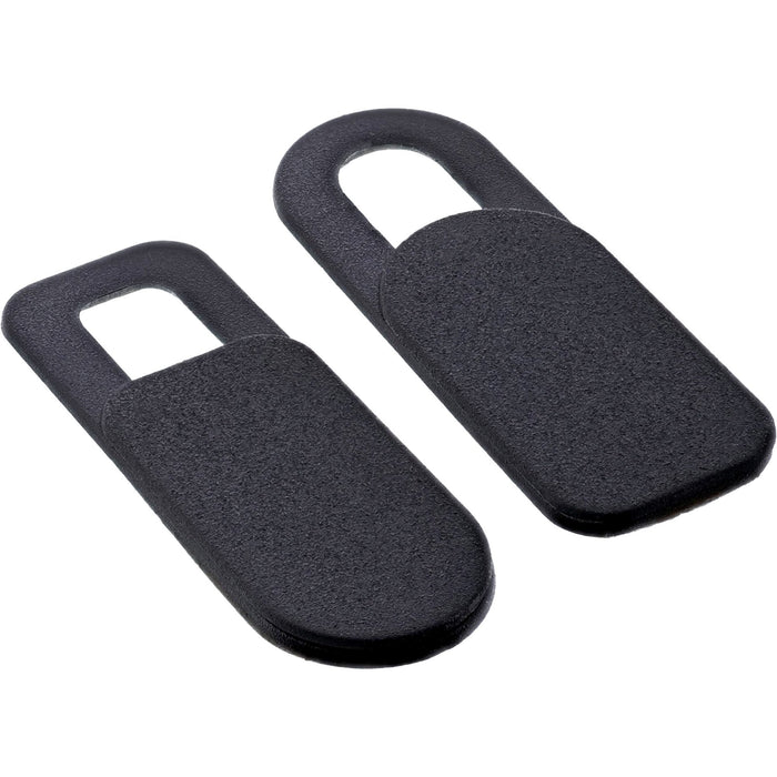 Cubierta Deslizante Para Cámara Web Inline, Negra, Paquete De 2
