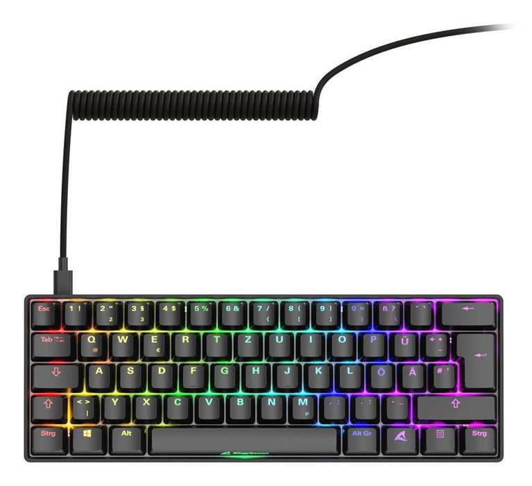 EAN 4044951041923 - Sharkoon 100065629 teclado Hogar USB QWERTZ Alemán Negro imagen 2
