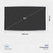 EAN 8435364318805 - iggual Orchid 65" Panel plano interactivo 165,1 cm (65") LED Wifi 400 cd / m² 4K Ultra HD Negro Pantalla  imagen 13