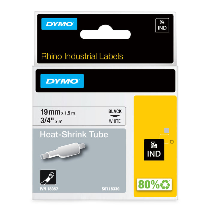 EAN 0071701180575 - DYMO RhinoPRO Heat shrink tubes cinta para impresora de etiquetas D1 imagen 1