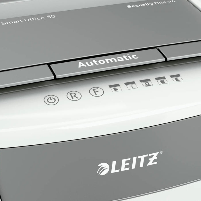 EAN 4002432128754 - Leitz Autofeed 50X P4 Small Office triturador de papel Corte cruzado 55 dB 22 cm Blanco imagen 4