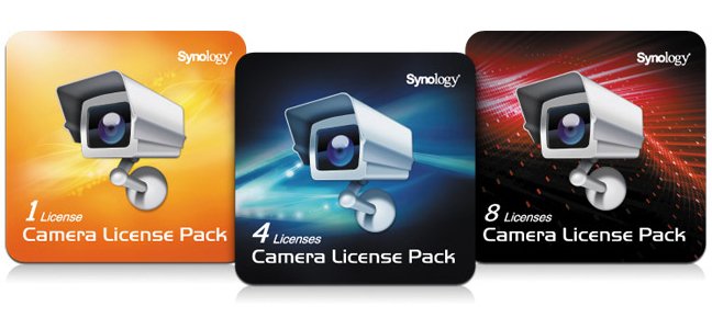 Licencia Física Synology Surveillance Device License Pack 4 Dispositivos