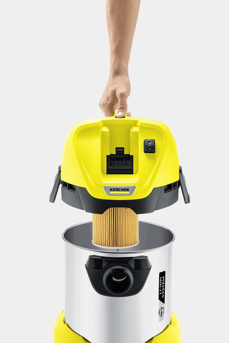 EAN 4054278291864 - Kärcher WD 3 Battery Premium 17 L Aspiradora de tambor Seca y húmeda 300 W Bolsa para el polvo imagen 3