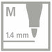 EAN 4006381530248 - STABILO Pen 68 metallic rotulador Medio Metallic pink 1 pieza(s) imagen 5