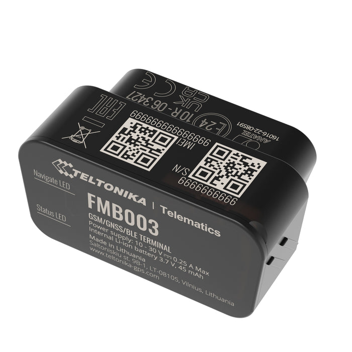 Teltonika · Tracker Gps · Fmb003 · Fahrzeug · Gnss Gsm Ble 4.0