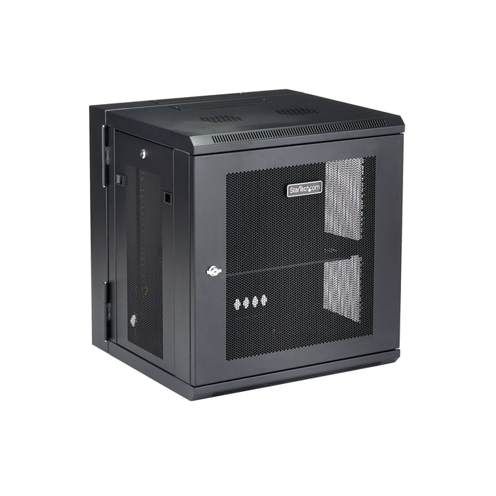 EAN 65030867405 - StarTech.com RK12WALHM armario rack Bastidor de pared Negro imagen 2