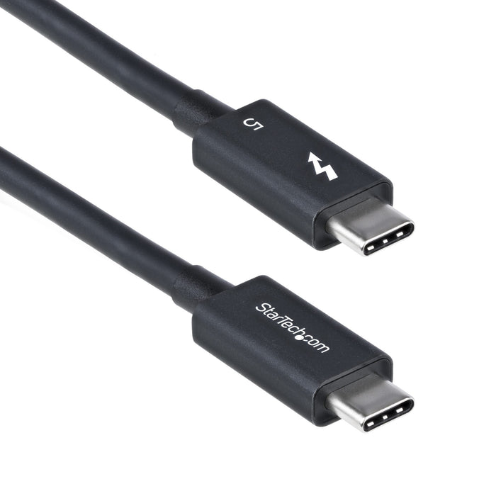 EAN 0065030910026 - StarTech.com TBLT5MM1M240W cable Thunderbolt 80 Gbit/s Negro imagen 1