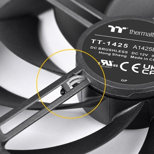 EAN 4711475648760 - Thermaltake TS140 Black Carcasa del ordenador Ventilador 14 cm Negro imagen 5