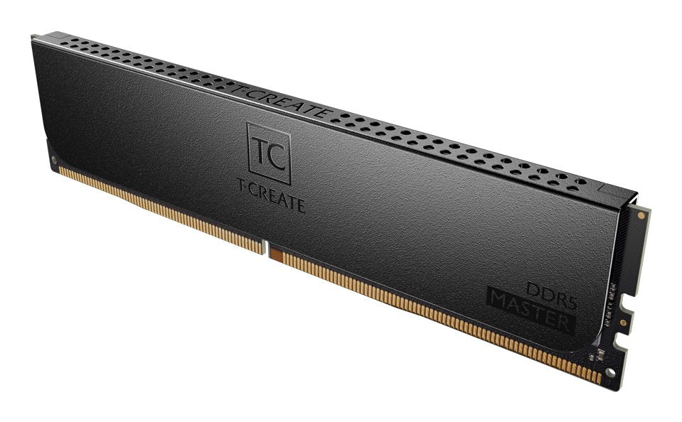 Team Group Memoria 128 Gb Ddr5-6000 8x 16 Gb  Octa Kit, Ram Negro, Ctcmd5128g6000hc32aoc01, T-Create Master, Intel Xmp Ctcmd5128g6000hc32aoc01