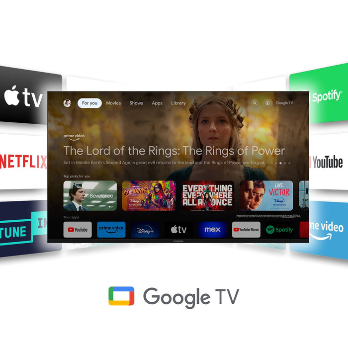 Thomson Go Cast 150 2gb/8gb 4k Uhd Google Tv