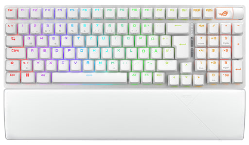 EAN 4711387487075 - ASUS ROG Strix Scope II 96 Wireless teclado Juego USB + RF Wireless + Bluetooth QWERTZ Alemán Blanco imagen 1