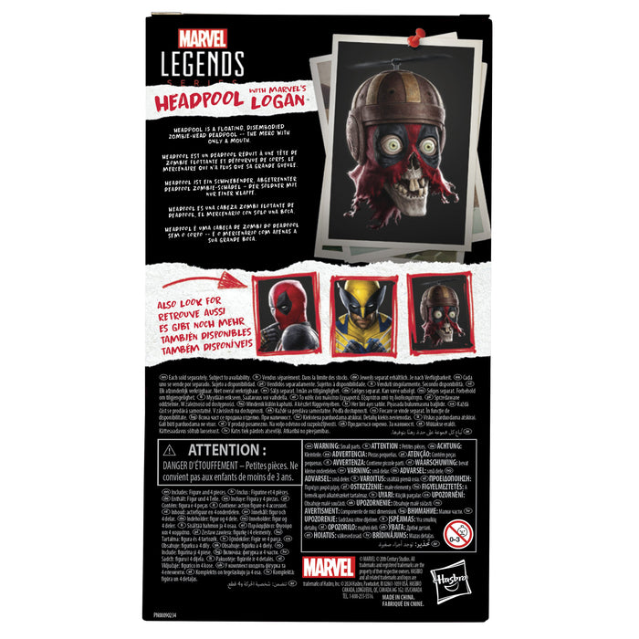 EAN 5010996283771 - Marvel Legends Series Headpool & ’s Logan imagen 8