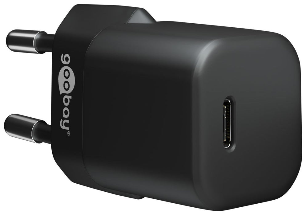 EAN 4040849597152 - Goobay 59715 cargador de dispositivo móvil Smartphone, Tableta Negro Corriente alterna Carga rápida Inter imagen 1