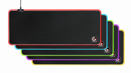 EAN 8716309110730 - Gembird MP-GAMELED-L alfombrilla para ratón Alfombrilla de ratón para juegos Negro imagen 2