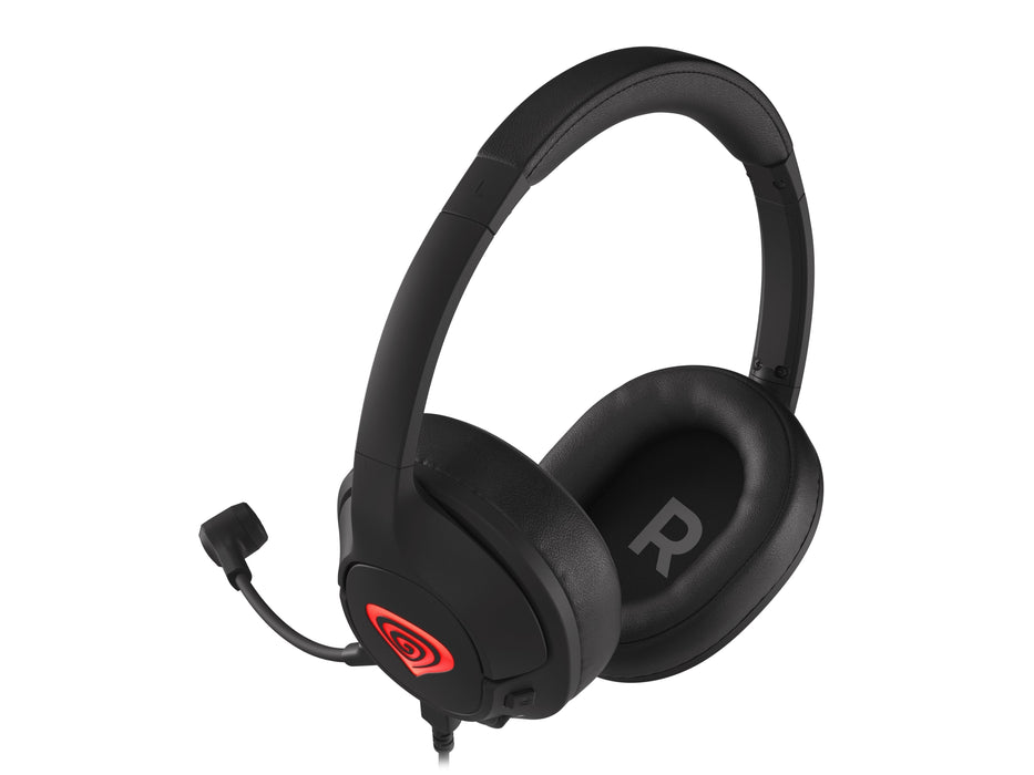 Auriculares Gaming Genesis Radon 800 Con Cable, Micrófono, Negro