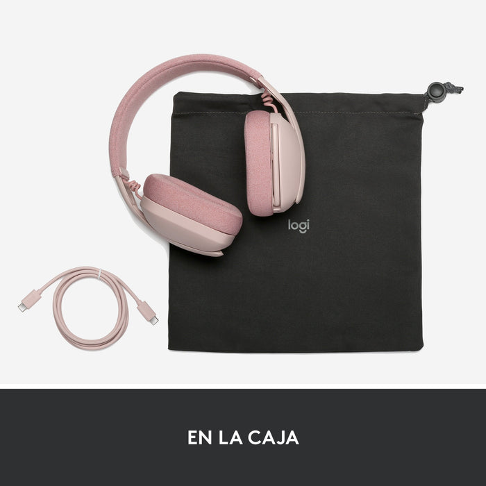 EAN 5099206103955 - Logitech 981-001224 auricular y casco Auriculares Inalámbrico Diadema Llamadas/Música Bluetooth Rosa imagen 18