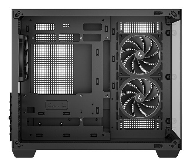 Deepcool Cg330 3f (Negro, Panorama-Design) R-Cg330-Bkngm3-G