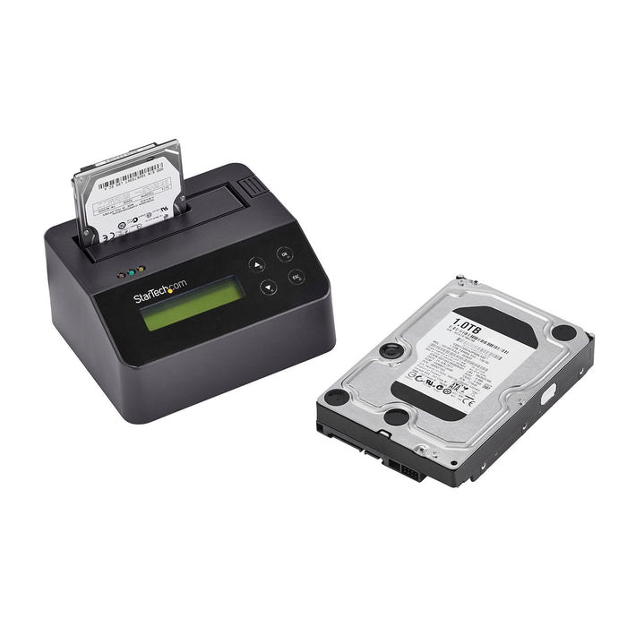 Startech.Com Borrador Y Docking Station De Unidad De Disco - Autónoma Con Soporte Para 4kn