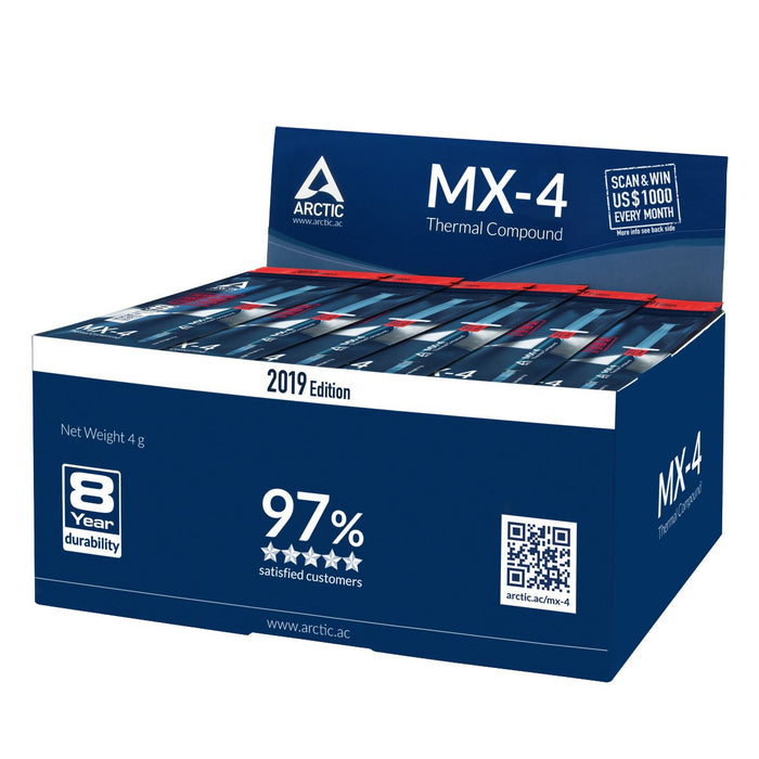 EAN 4895213701655 - ARCTIC MX-4 compuesto disipador de calor Pasta térmica 8,5 W/m·K 4 g imagen 4
