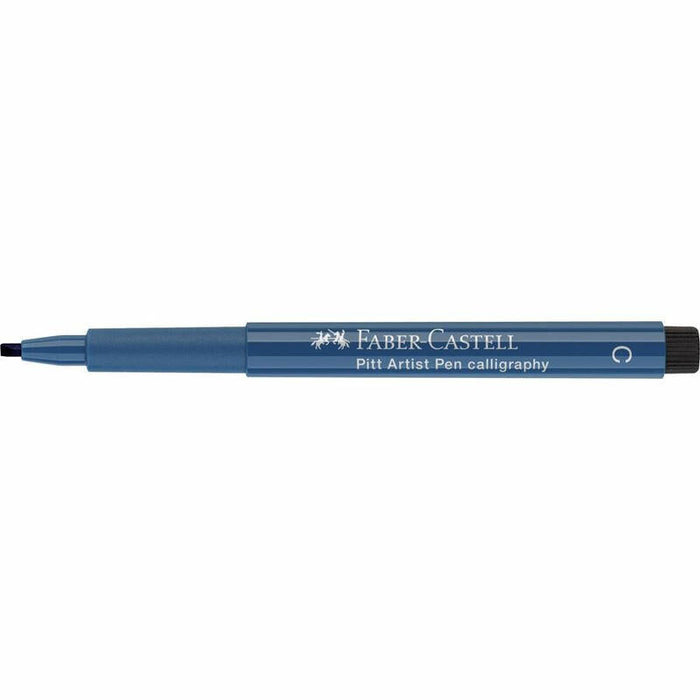 Faber Castell Rotulador Pitt Artist Pen Calligraphy Azul De Idantreno