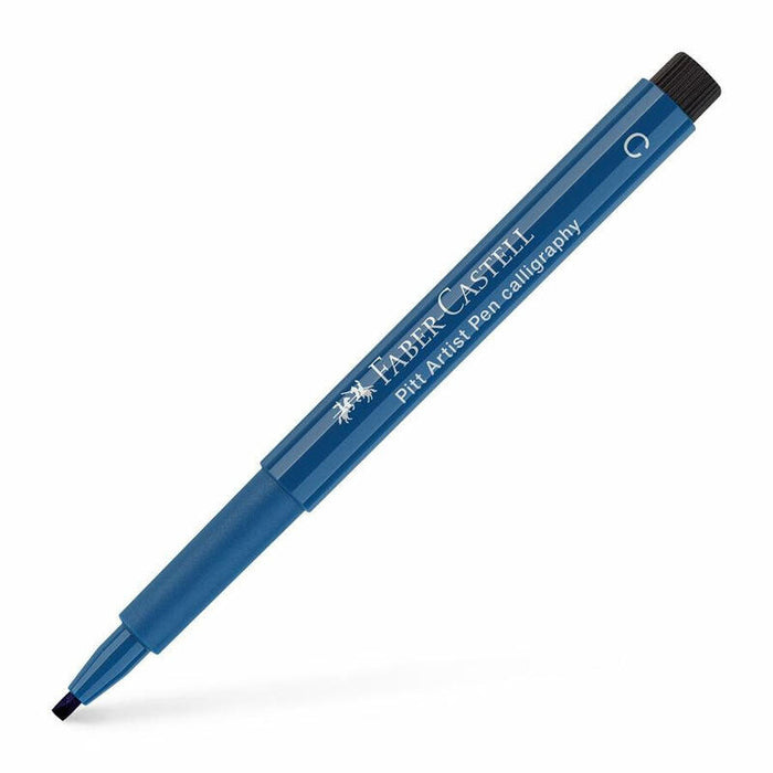 Faber Castell Rotulador Pitt Artist Pen Calligraphy Azul De Idantreno
