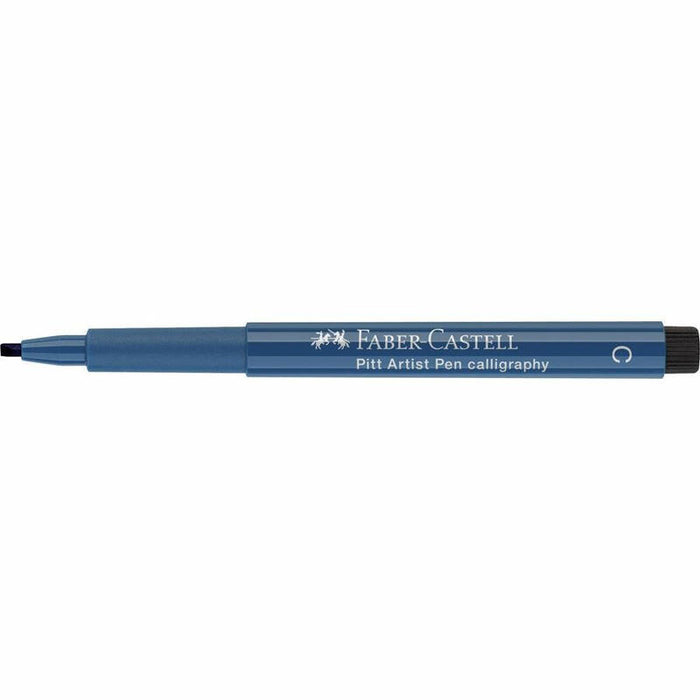 Faber Castell Rotulador Pitt Artist Pen Calligraphy Azul De Idantreno