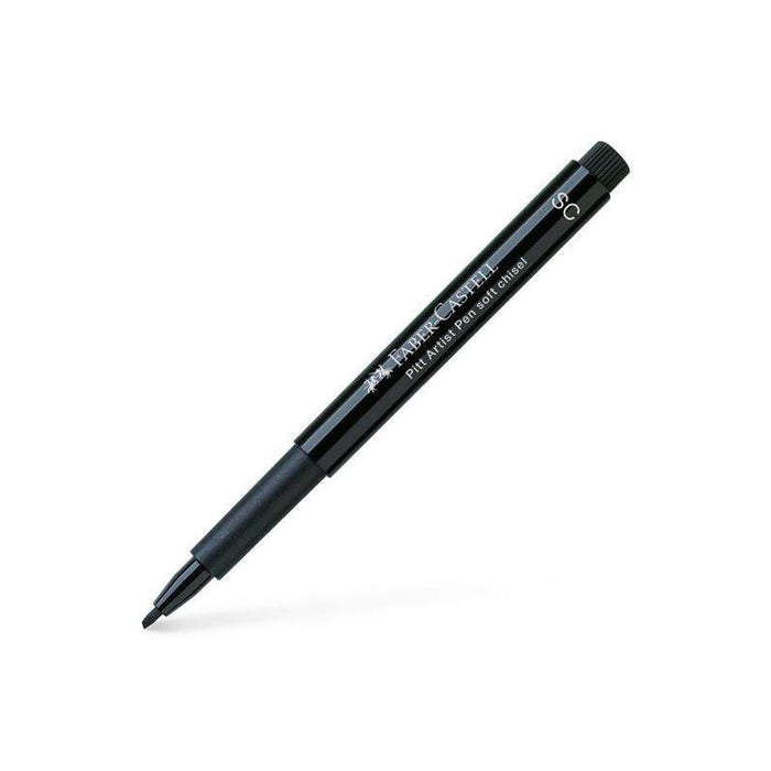 Faber Castell Rotulador Pitt Artist Pen Soft Calligraphy Negro