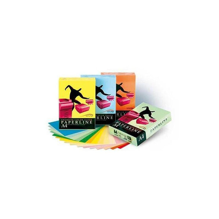 Fabrisa Papel Din A4 80gr 1 Paquete De 500 Hojas Color Amarillo (Yellow)