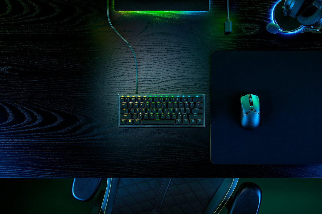 Razer Teclado Jeu Huntsman V3 Pro Mini - Azerty Switches Optiques Analogiques -