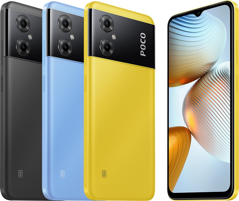 EAN 6934177779244 - POCO M4 5G 16,7 cm (6.58") SIM doble Android 12 4 GB 64 GB 5000 mAh Negro imagen 2