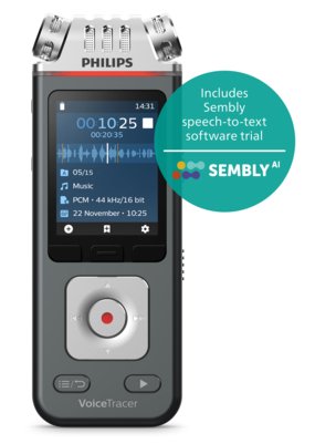 EAN 0855971006915 - Philips VoiceTracer Negro, Gris imagen 6
