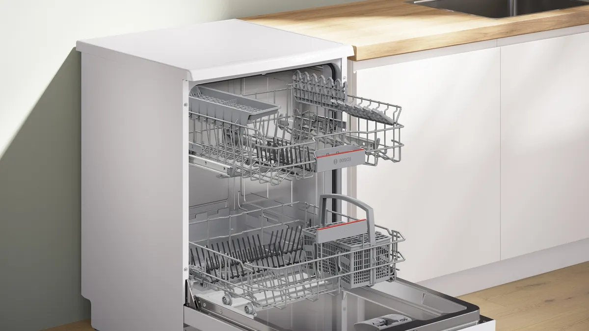 Bosch Home Sms4htw16e Serie 4, Lavavajillas Blanco, 60 Cm, Home Connect Sms4htw16e