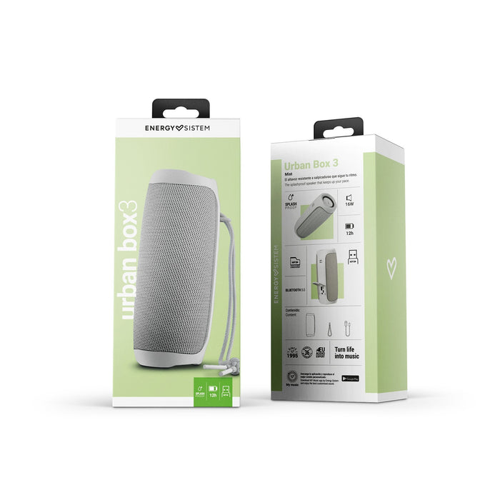 Energy Sistem Urban Box 3 Mist Altavoz Bluetooth 16w