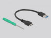 EAN 4043619420063 - DeLOCK 42006 caja para disco duro externo Caja externa para unidad de estado sólido (SSD) Negro imagen 4