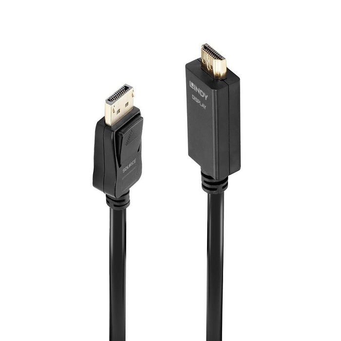 EAN 4002888369237 - Lindy 36923 adaptador de cable de vídeo 3 m DisplayPort HDMI tipo A (Estándar) Negro imagen 1