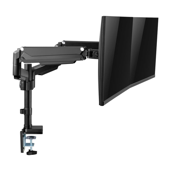 Soporte De Escritorio Inline Con Elevador Móvil Para Dos Pantallas De Hasta 82 Cm 32" Máx. 9 Kg