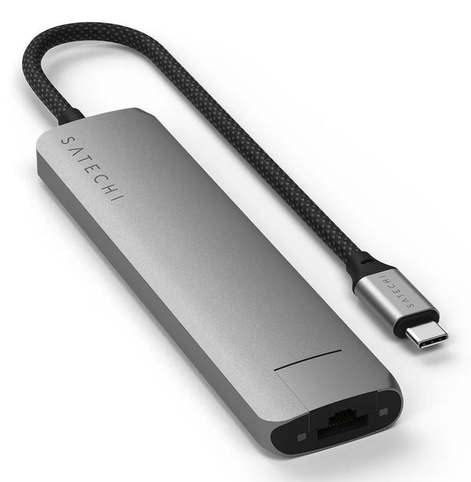 EAN 810086361496 - Satechi ST-P7SM hub de interfaz USB Tipo C 10000 Mbit/s Gris imagen 6