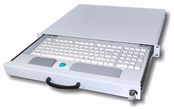 EAN 4260096492004 - aixcase AIX-19K1U-W 19" rack consola de rack Blanco imagen 1