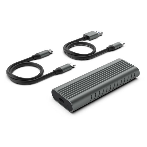 EAN 8056045876409 - Ewent EW7025 caja para disco duro externo Caja externa para unidad de estado sólido (SSD) Gris M.2 imagen 1