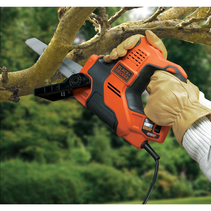 EAN 5035048434666 - Black & Decker RS890K-QS sierra recíproca 2700 spm 500 W Negro, Naranja imagen 4