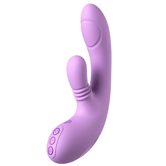 Fantasy For Her - Intimotion Flutter Pro Purple Vibrador Rabbit Para Punto G Y Clítoris